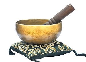 6in Superb B Crown Chakra Old Tibetan Singing Bowl, Meditation bowls