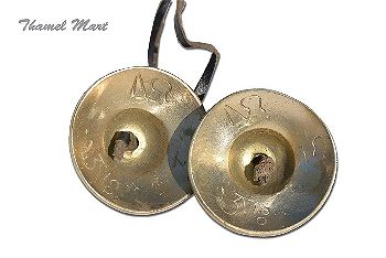 Hand Tuned to Key of Om 2.25 Inch- Tingsha Tibetan Bell