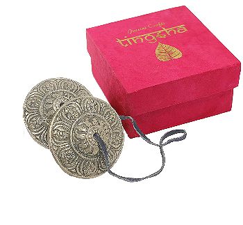 Juccini Tingsha Cymbals Tibetan Buddhist Lucky Symbol