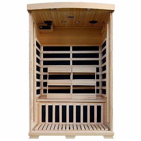 Radiant Saunas 2-Person Hemlock Infrared Sauna