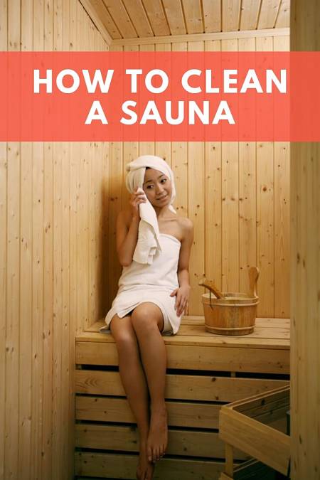 how to clean a sauna